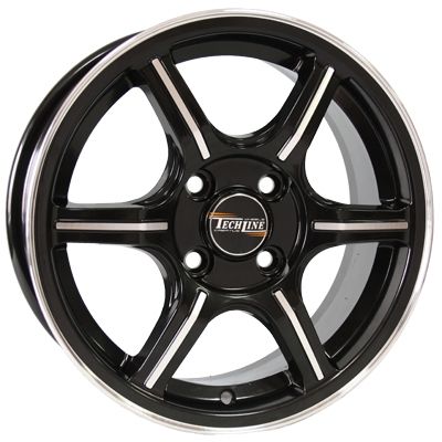 фото Колесный диск r14 4x100 5,5j et38 d67,1 tech-line 433 bd tech line