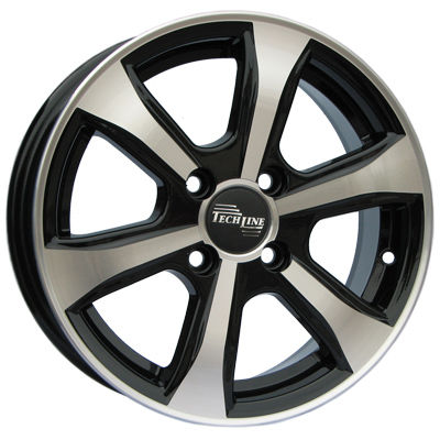 фото Колесный диск r14 4x100 5,5j et43 d60,1 tech-line 408 bd tech line