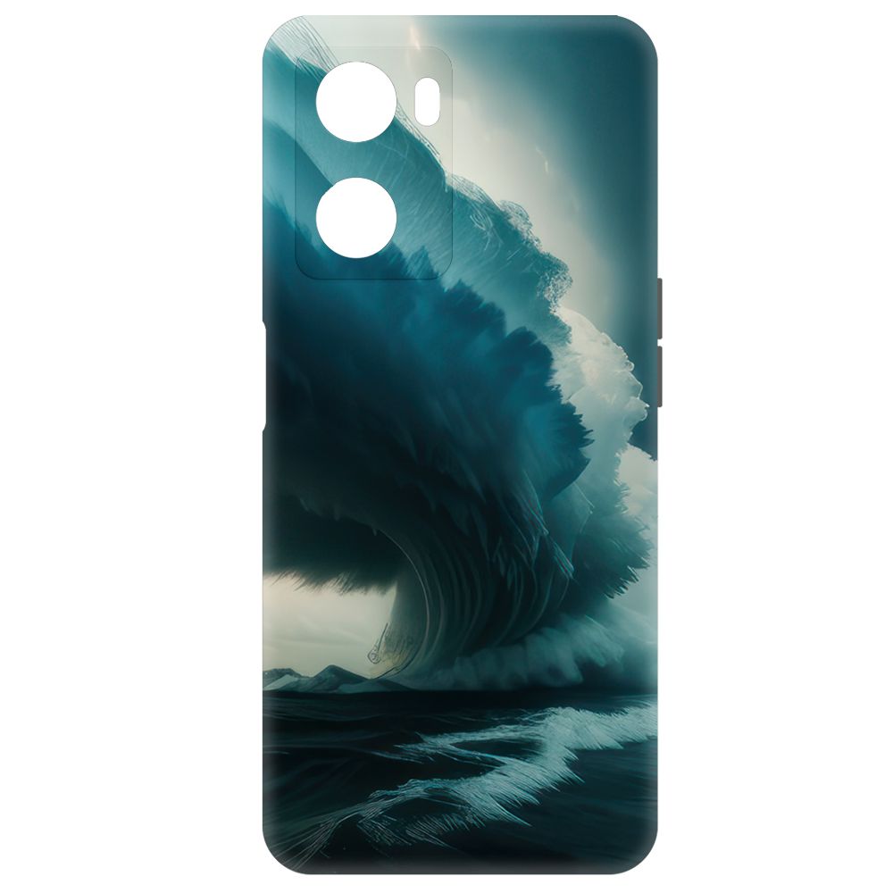 

Чехол-накладка Krutoff Soft Case Торнадо для Oppo A57 черный