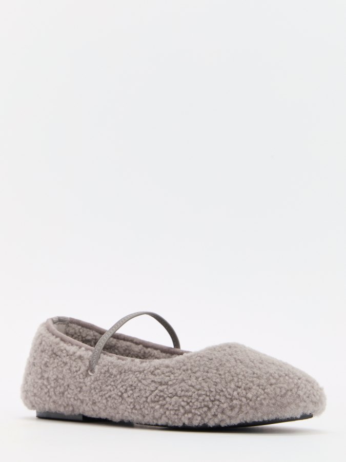 

Балетки женские Tendance YS-38158A-1 серые 39 EU, Серый, YS-38158A-1