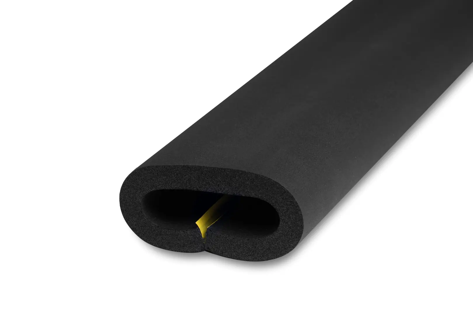 Изоляция для труб с клеевой основой K-Flex 114 мм 100 см каучук ошейник с основой из термопластичной резины украшенный