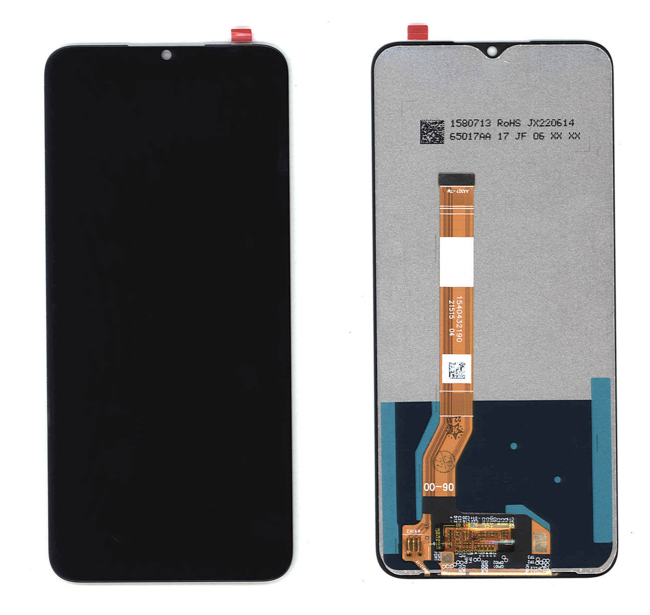 

Дисплей с тачскрином для Realme C35 черный, для Realme C35