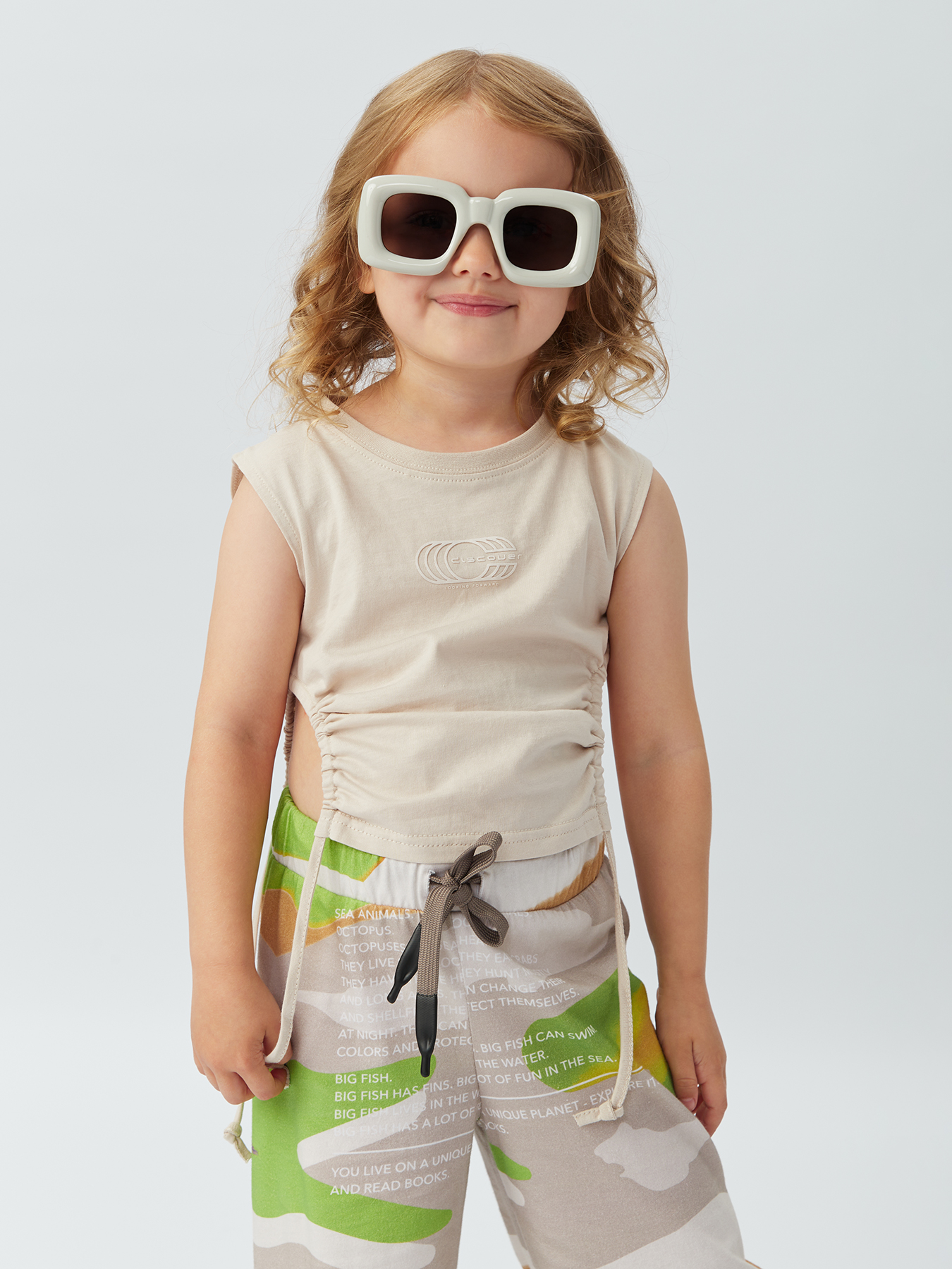 

Топ детский Happy Baby 88213, beige, 92, Бежевый, 88213
