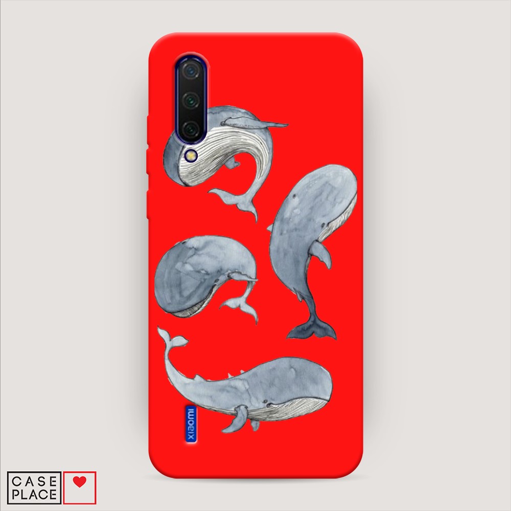 

Чехол Awog на Xiaomi Mi A3 Lite/Mi CC9/Mi 9 Lite "Киты", Разноцветный, 36253-1