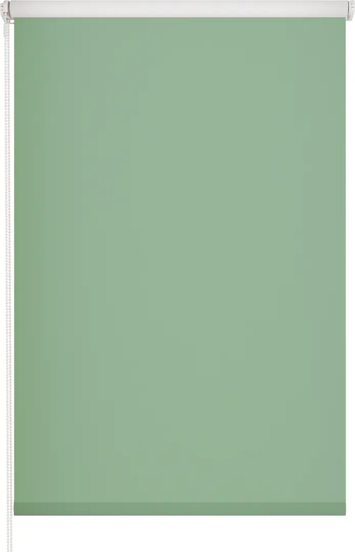 Штора рулонная блэкаут Midnight 50x175 см зеленая
