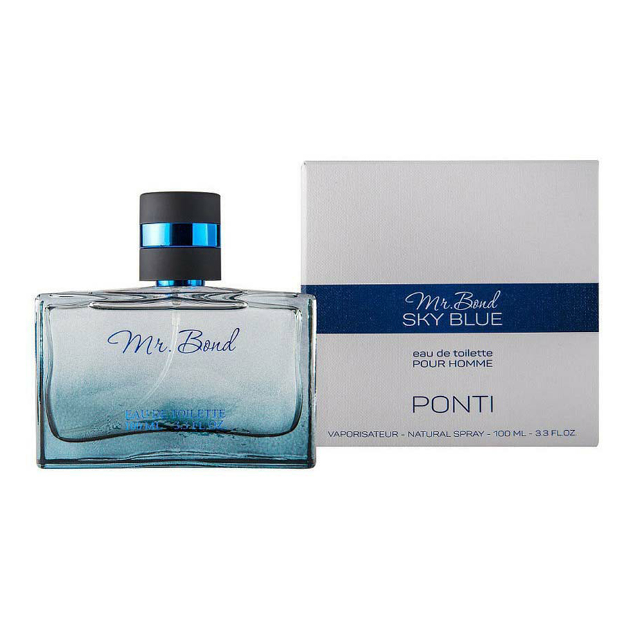 Туалетная вода мужская Ponti Parfum Mr. Bond Sky Blue 85 мл