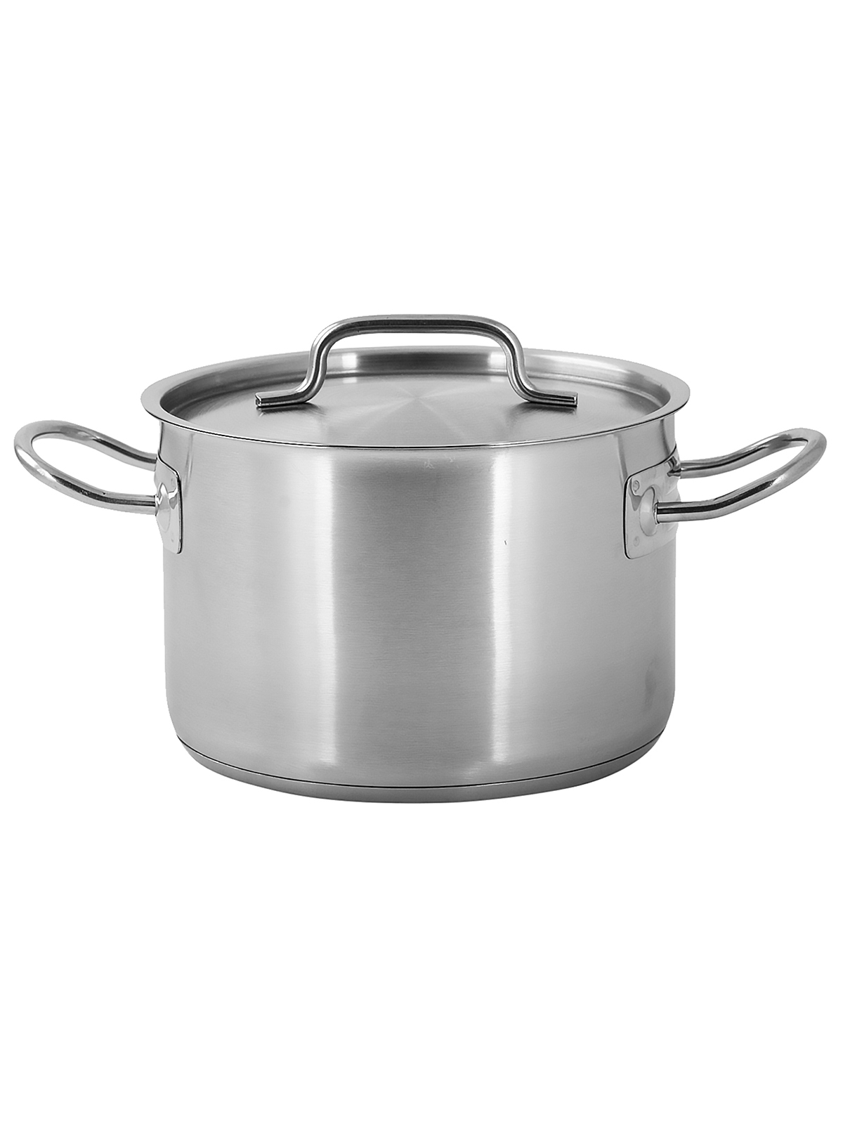 

Кастрюля с крышкой Appetite Professional, нержавеющая сталь, 5 л, Серебристый