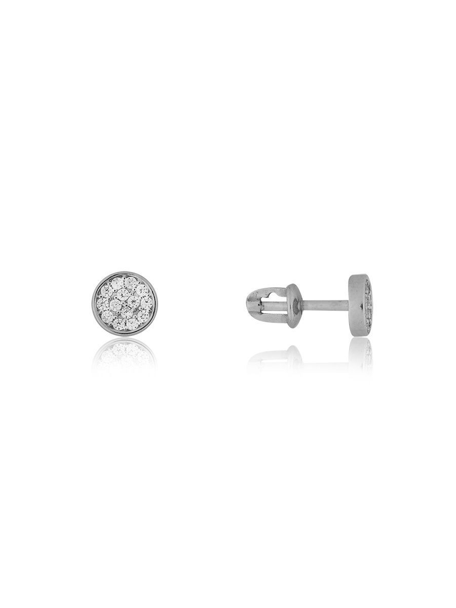 

Серьги-пусеты из серебра с фианитом TOP CRYSTAL 40455365, 40455365