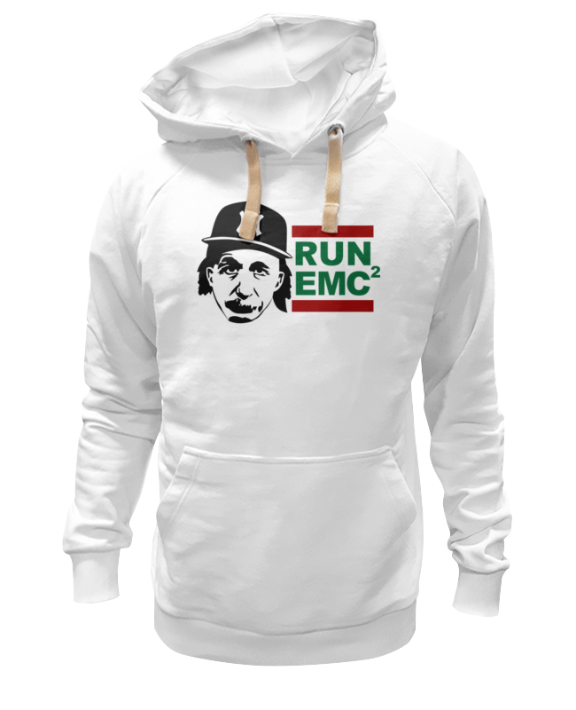 

Худи унисекс Printio Run emc белое M, Белый, Run emc