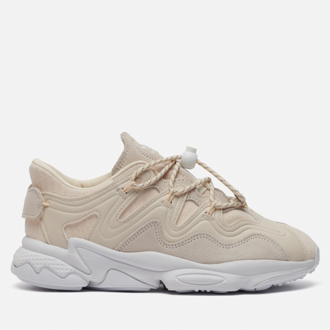 

Кроссовки женские Adidas Originals Ozweego Plus бежевые 38.5 EU, Ozweego Plus