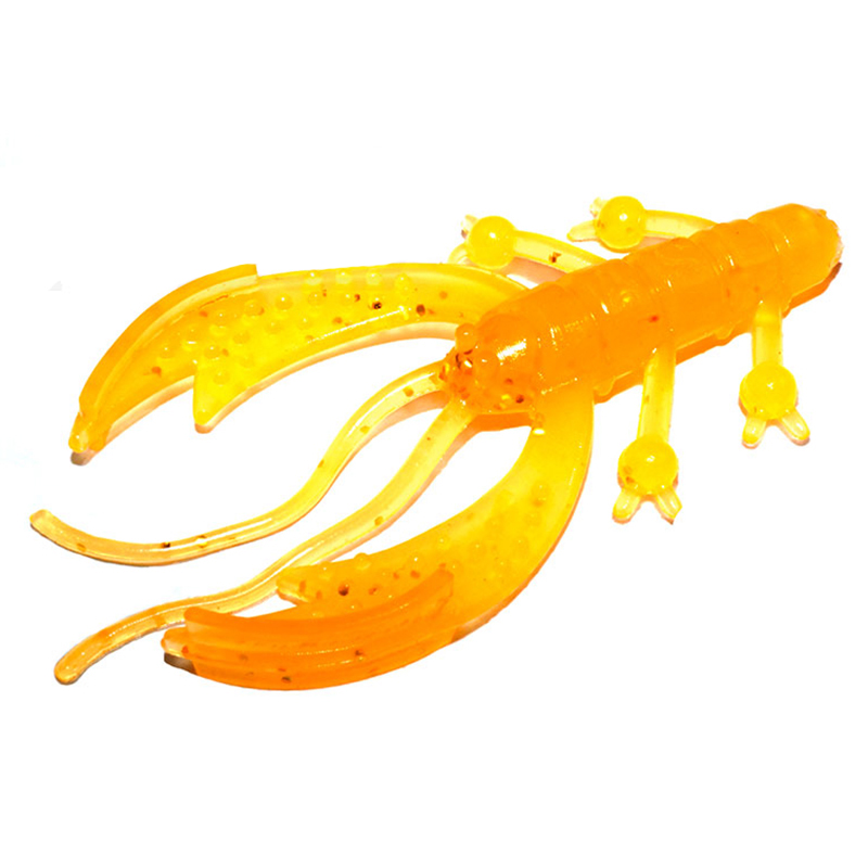 

Силиконовая приманка ASL Рак цв. 012 L-7,5см 4шт/уп, Рак