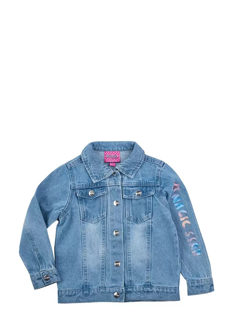 Куртка джинсовая детская Max&Jessi SS23C321, синий, 92