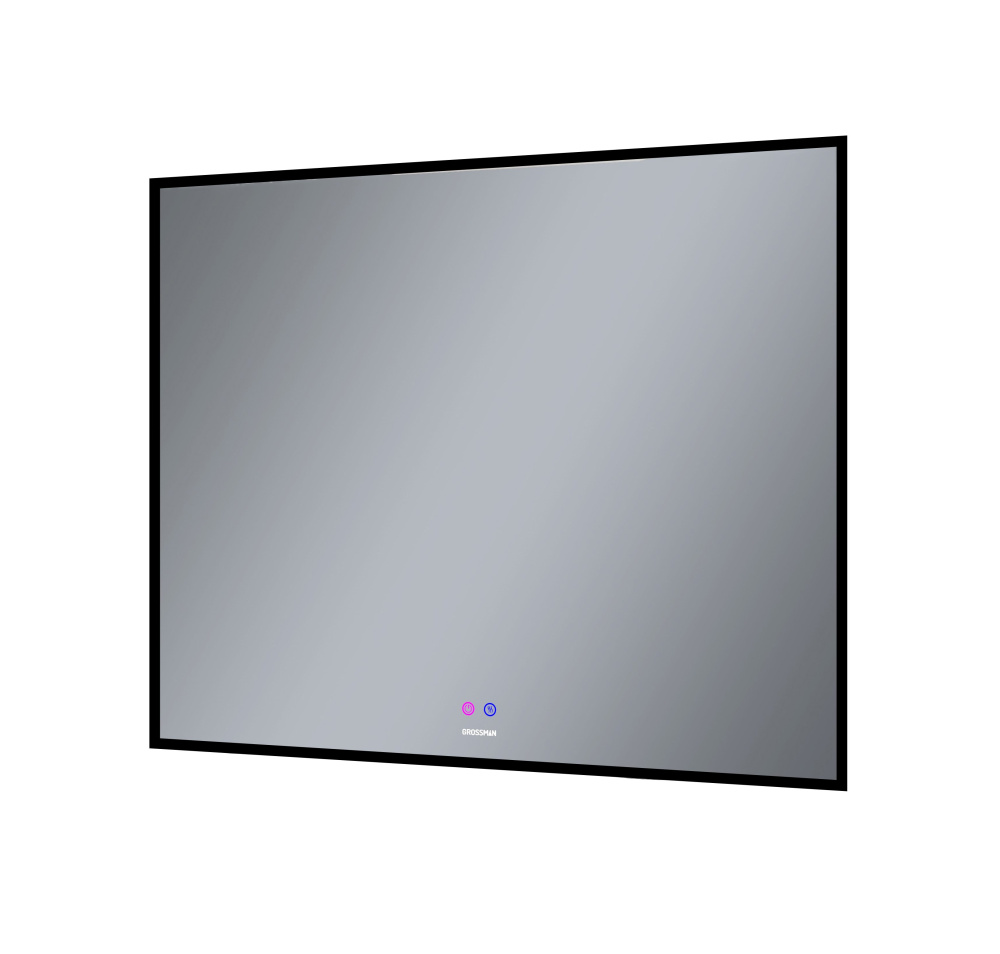 Зеркало Grossman PRAGMA-норма BLACK (900*800*45) LED 1890802