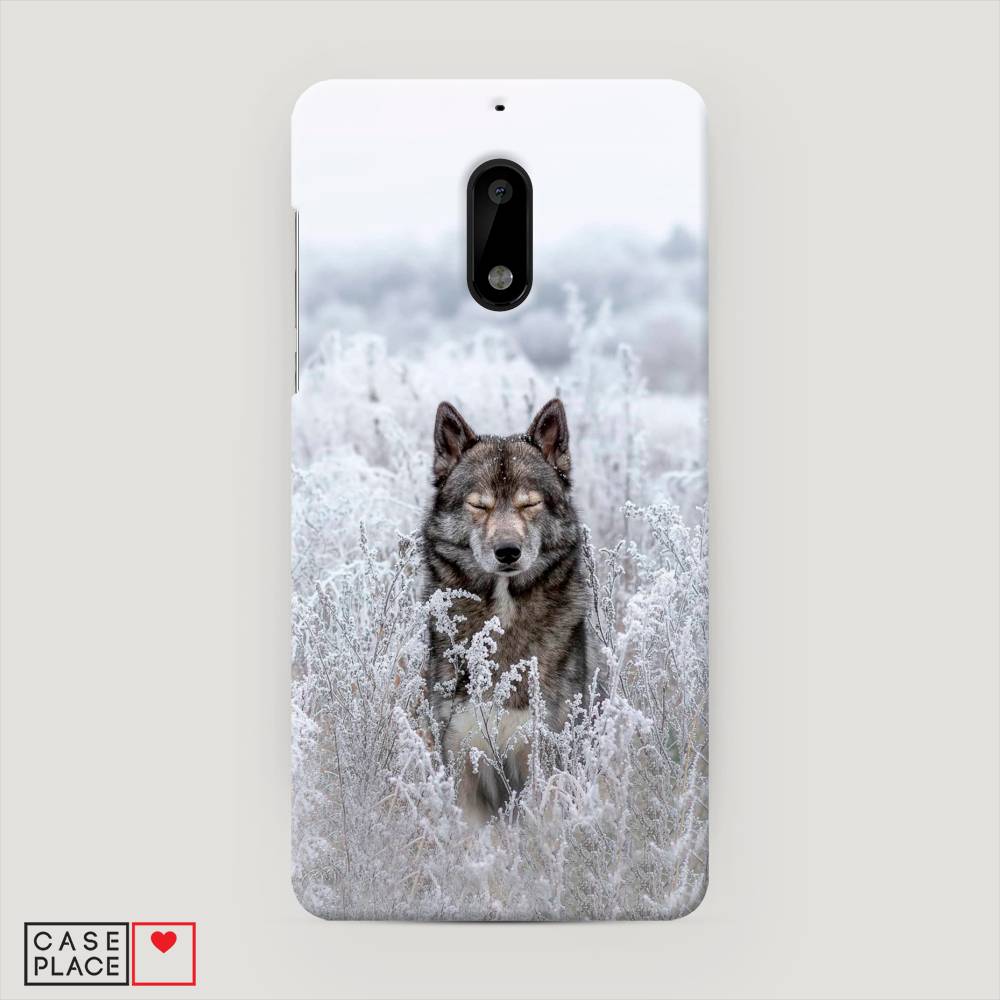 

Чехол Awog "Волк в поле" для Nokia 6, 120320-1