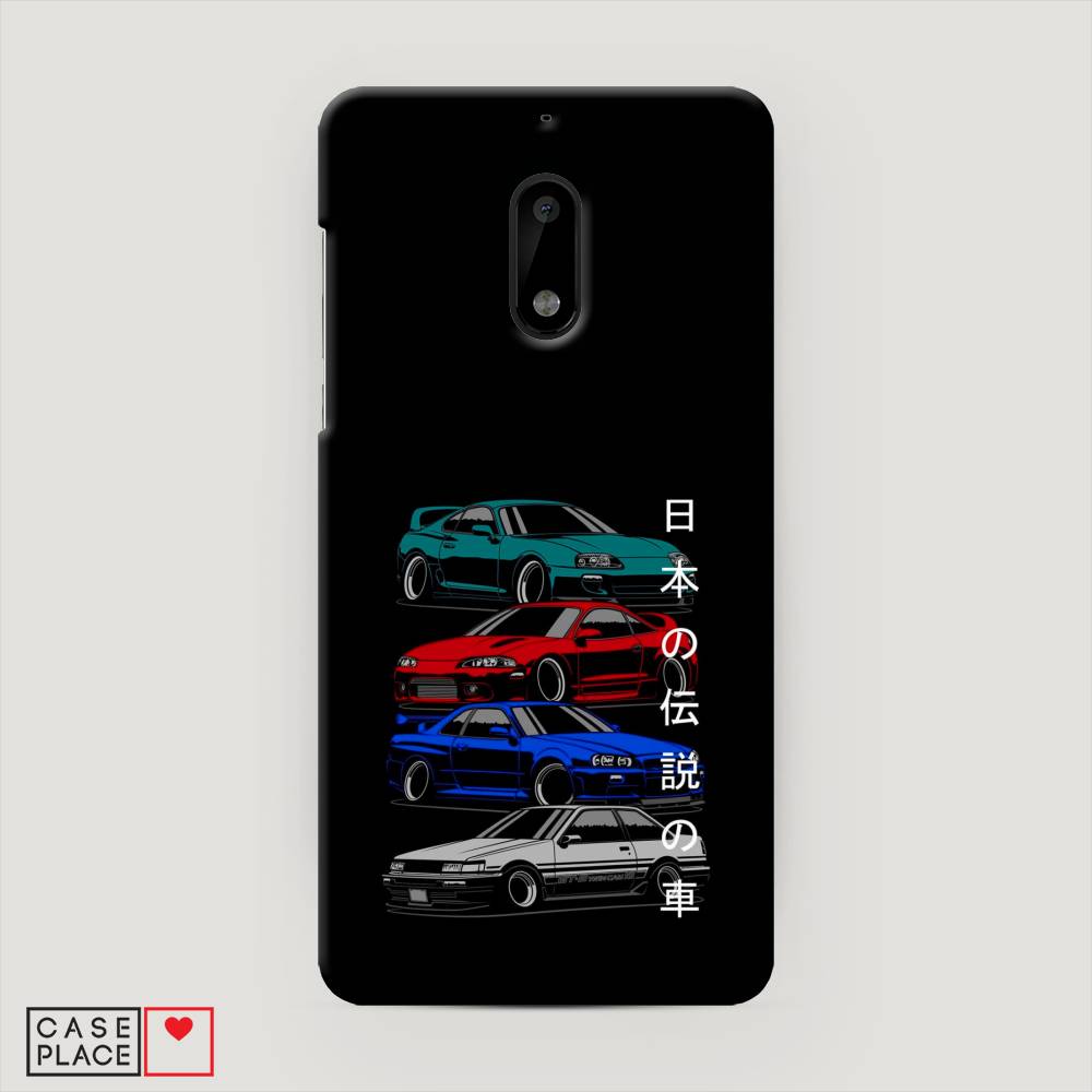 

Чехол Awog "JDM Legend cars" для Nokia 6, 120320-4