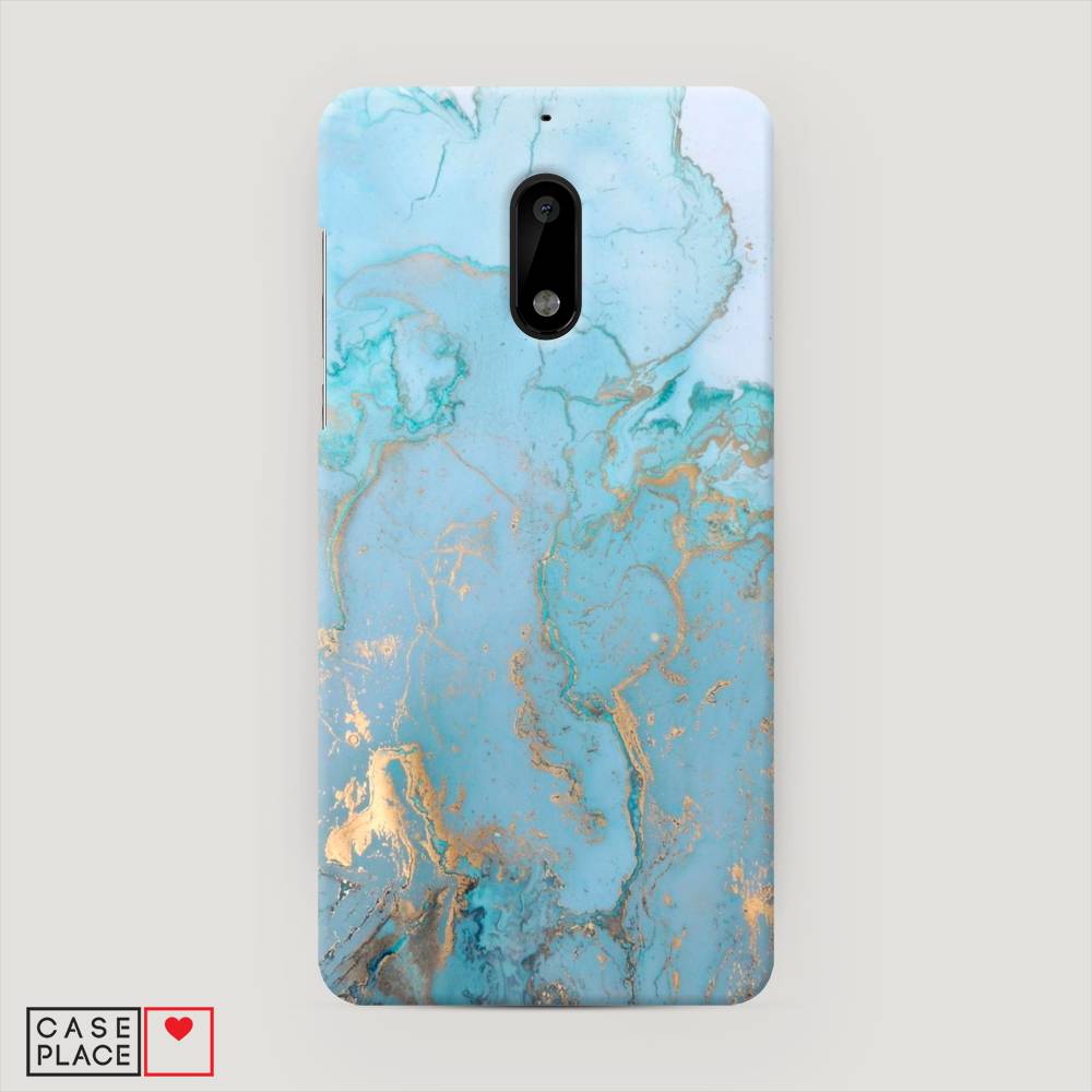 

Чехол Awog "Голубой мрамор рисунок" для Nokia 6, 120320-2