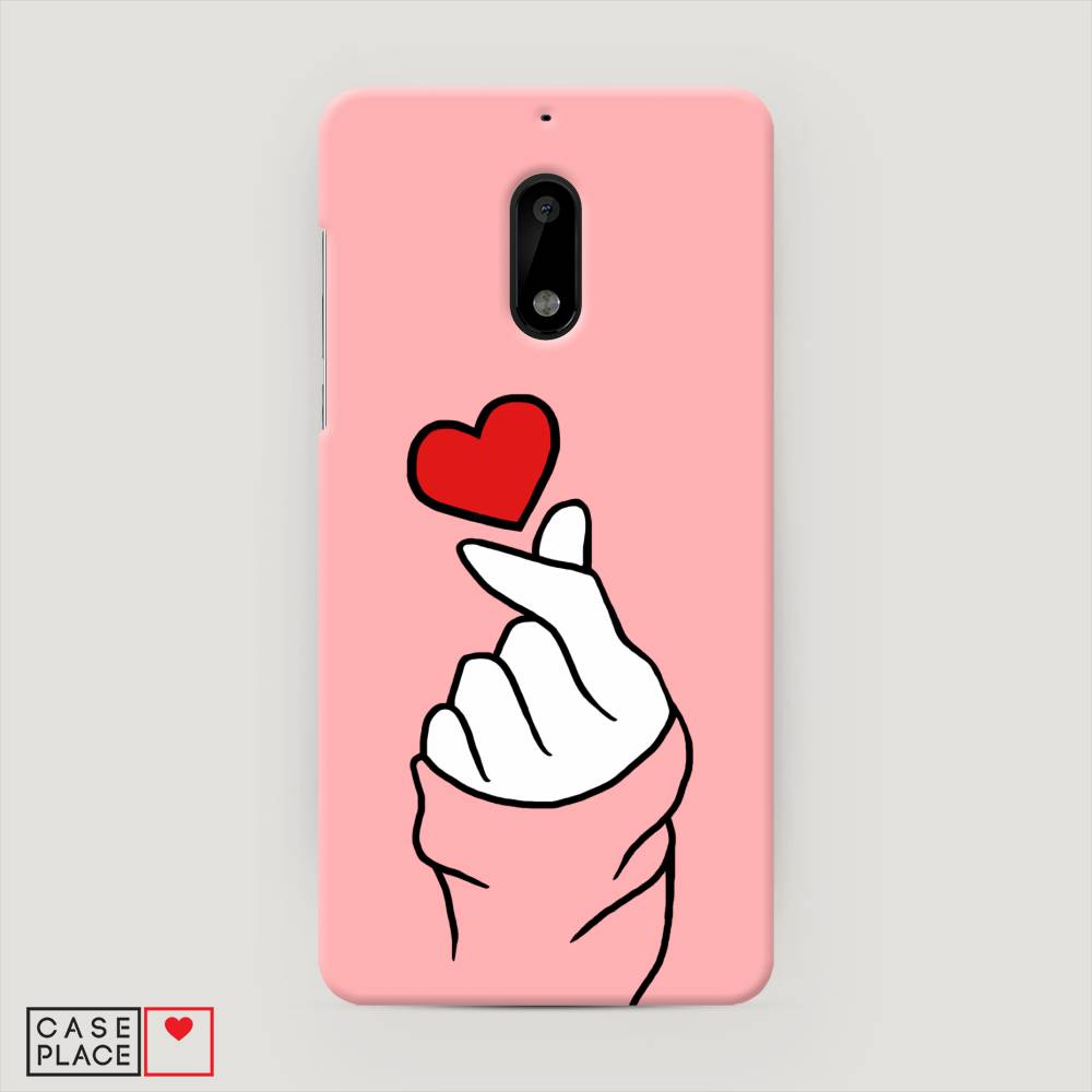 

Чехол Awog "Милое сердечко" для Nokia 6, 120320-5