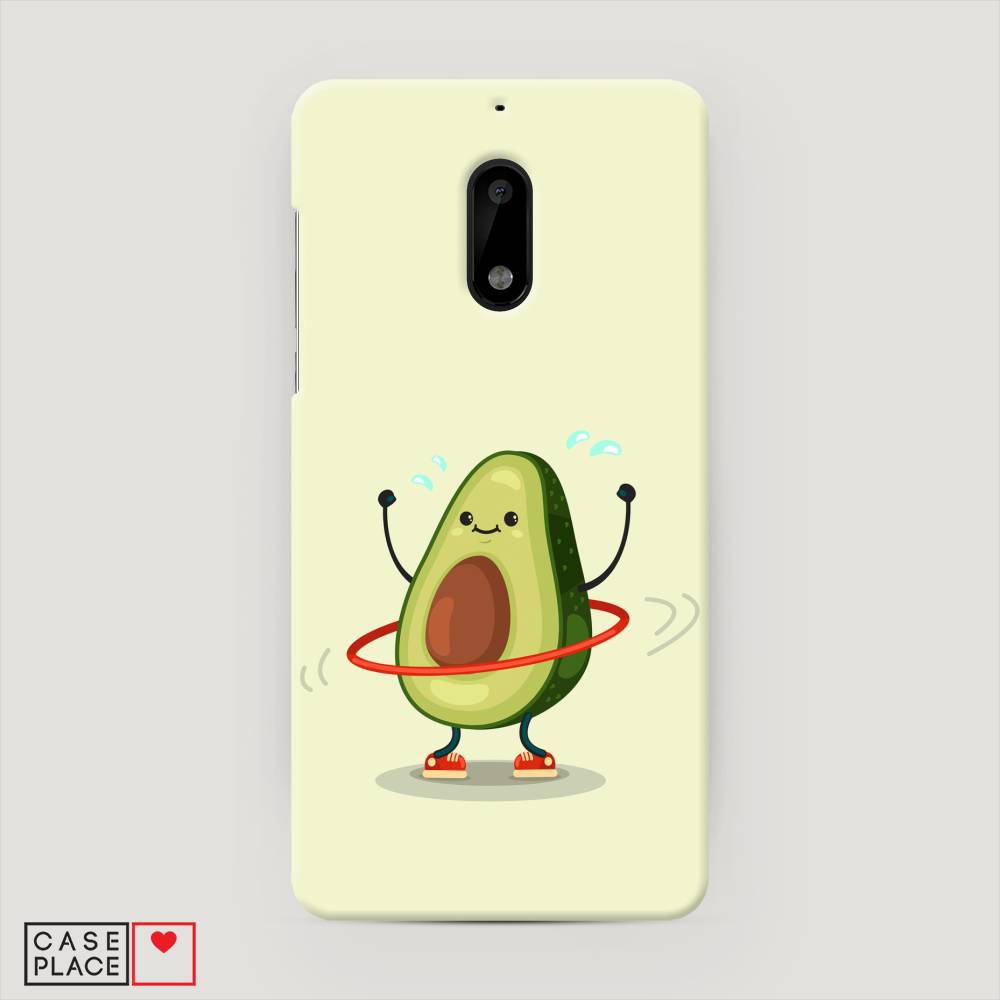 

Чехол Awog "Авокадо с обручем" для Nokia 6, 120320-7