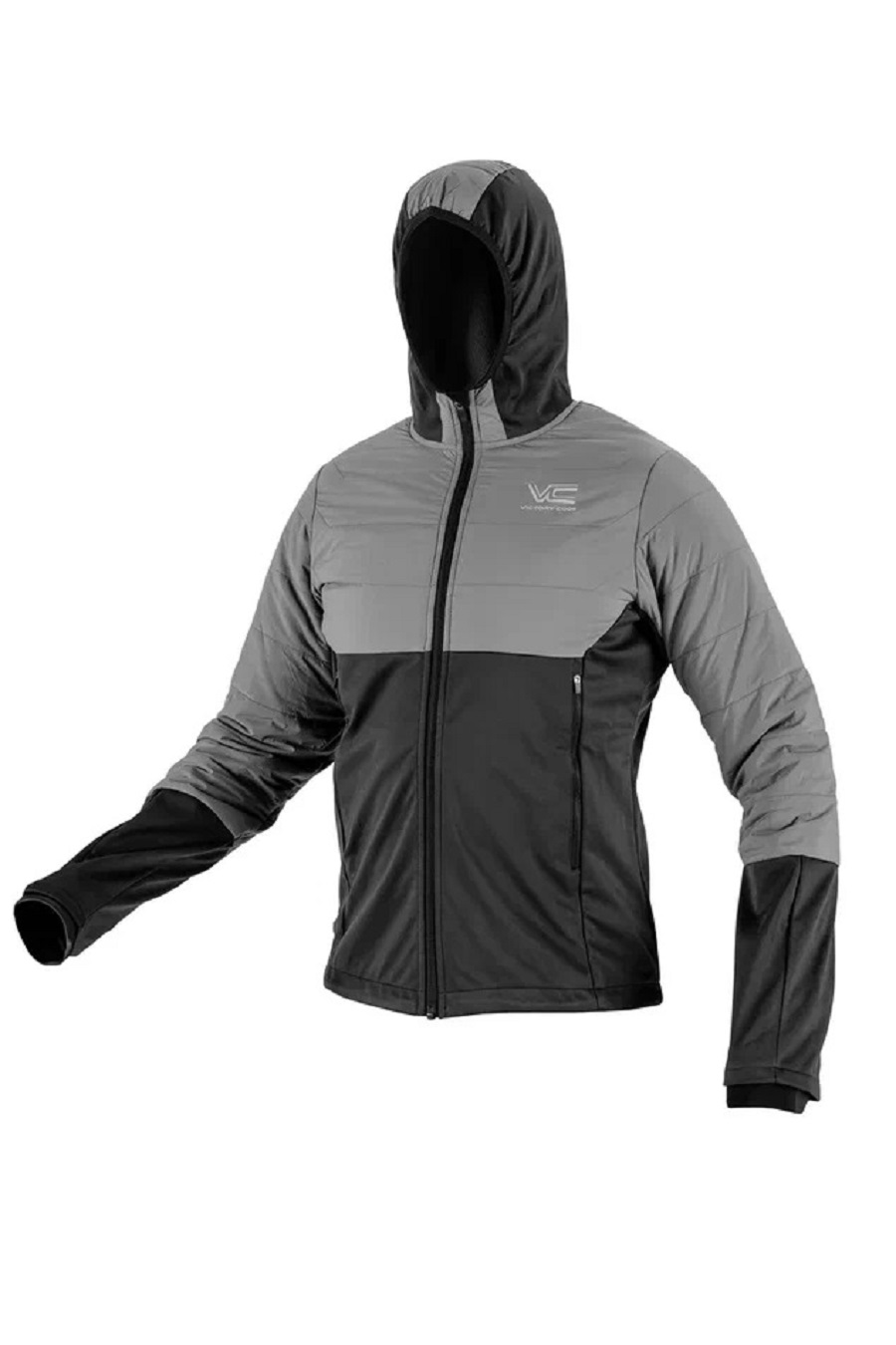 

Олимпийка мужская Victory Code Jacket черная XL, Черный, Jacket