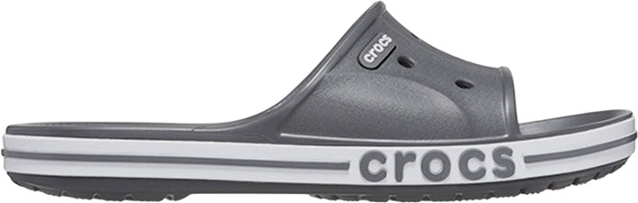 

Шлепанцы унисекс Crocs Bayaband Slide серые M8 US; W10 US, Серый, Bayaband Slide