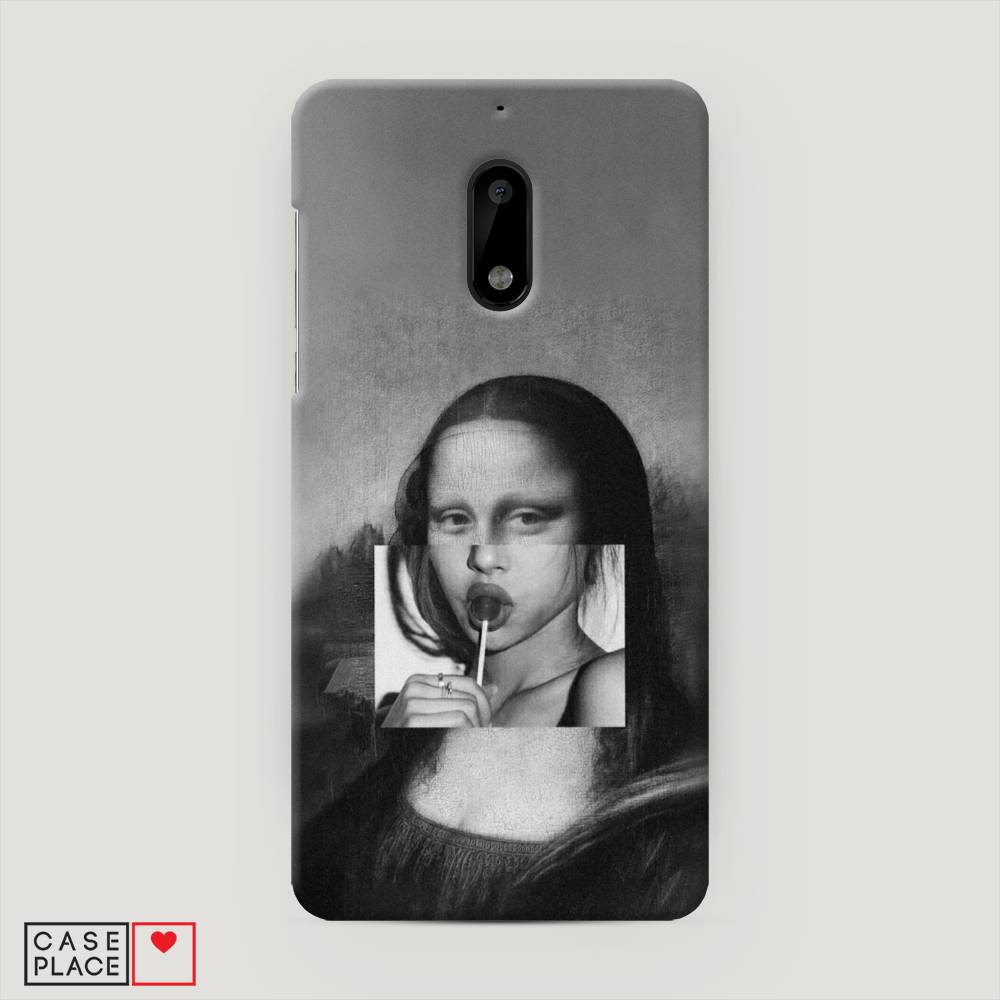 

Чехол Awog "Mona Lisa sucking lollipop" для Nokia 6, 120320-7