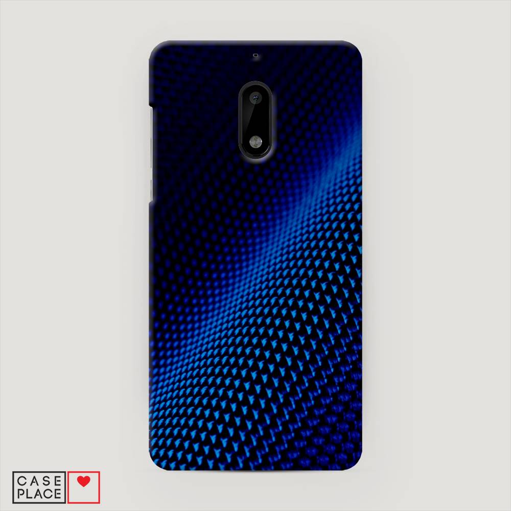 

Чехол Awog "Синий карбон" для Nokia 6, 120320-2
