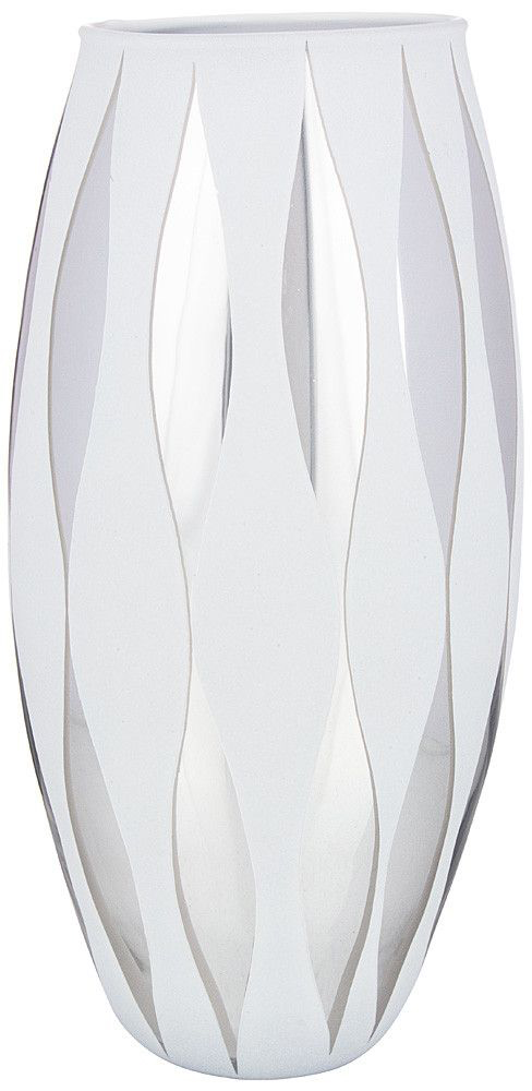 

Ваза Amarillys hilary silver/white Высота: 26 см
