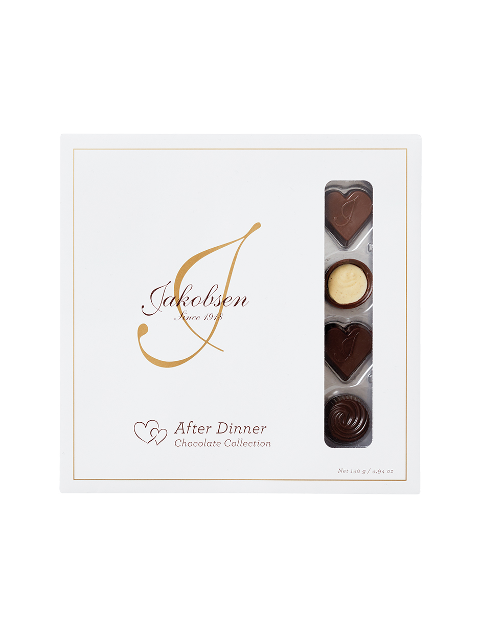 

Набор шоколадных конфет Jakobsen "After Dinner", 140 г, 5701049172196