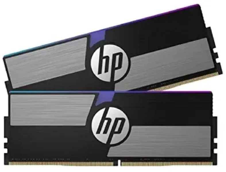 

Оперативная память HP V10 RGB (48U45AA#ABB), DDR4 2x16Gb, 3200MHz, V10 RGB