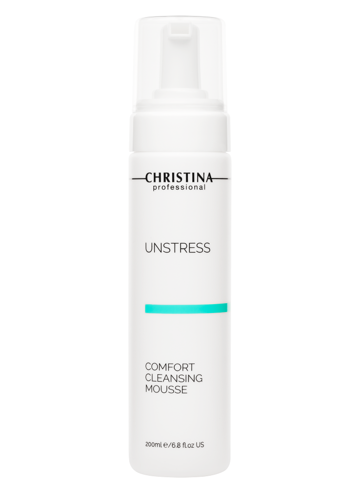 Мусс для лица Christina Unstress Comfort Cleansing Mousse 200 мл мусс cafe mimi cleansing facial mousse