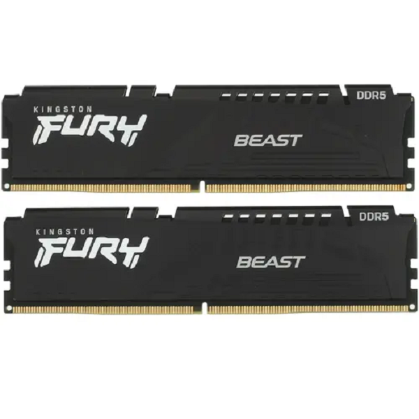 Оперативная память Kimtigo FURY Beast Black (KF548C38BB-32), DDR5 2x16Gb, 4800MHz