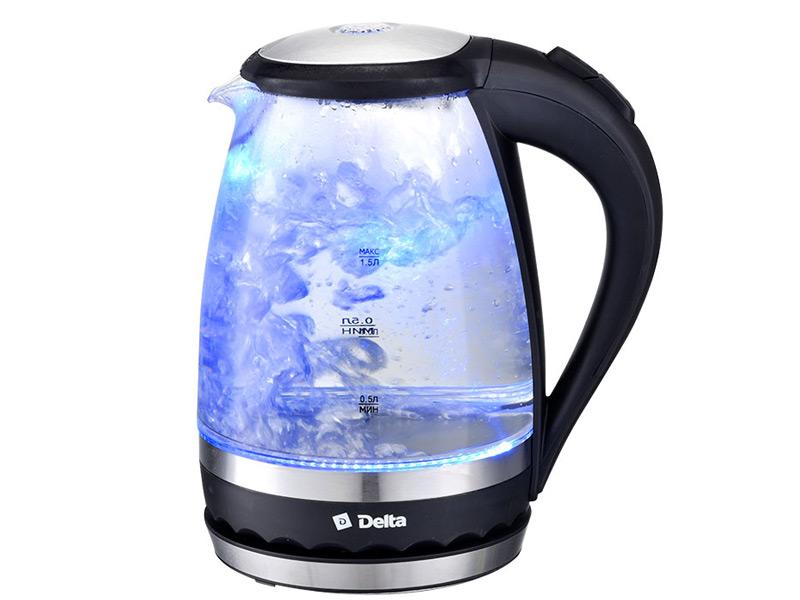 

Чайник электрический Delta DL-1202 3 л Transparent, DL-1202