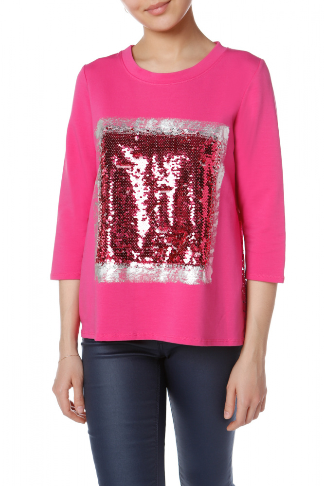 

Лонгслив женский Norah&Olivia EF1377 розовый one size, EF1377