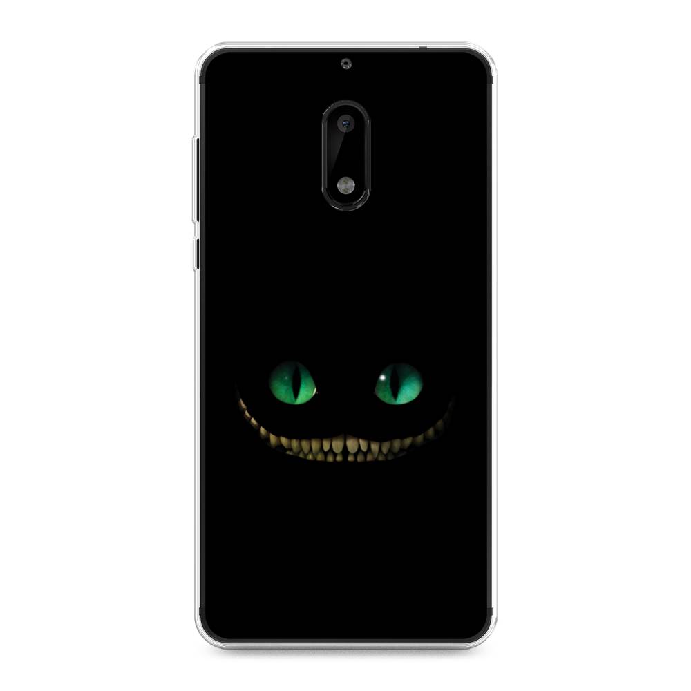 

Чехол Awog на Nokia 6 / Нокиа 6 "Зеленоглазый чеширский кот", 120350-10
