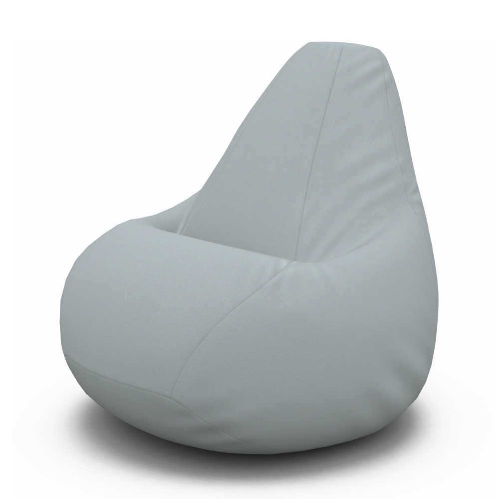 

Кресло мешок PUFOFF XXXL Kiwi Light Grey, Серый