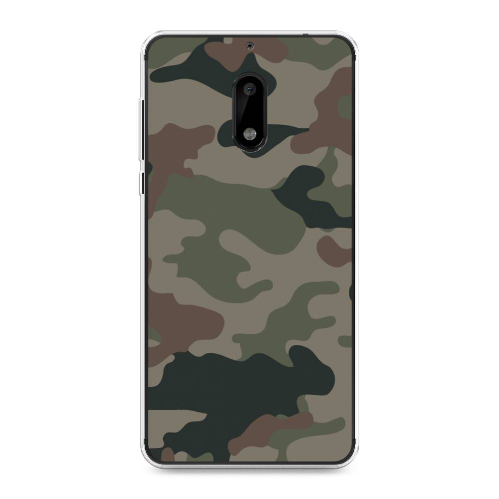 

Чехол Awog на Nokia 6 / Нокиа 6 "Камуфляж 1", 120350-5