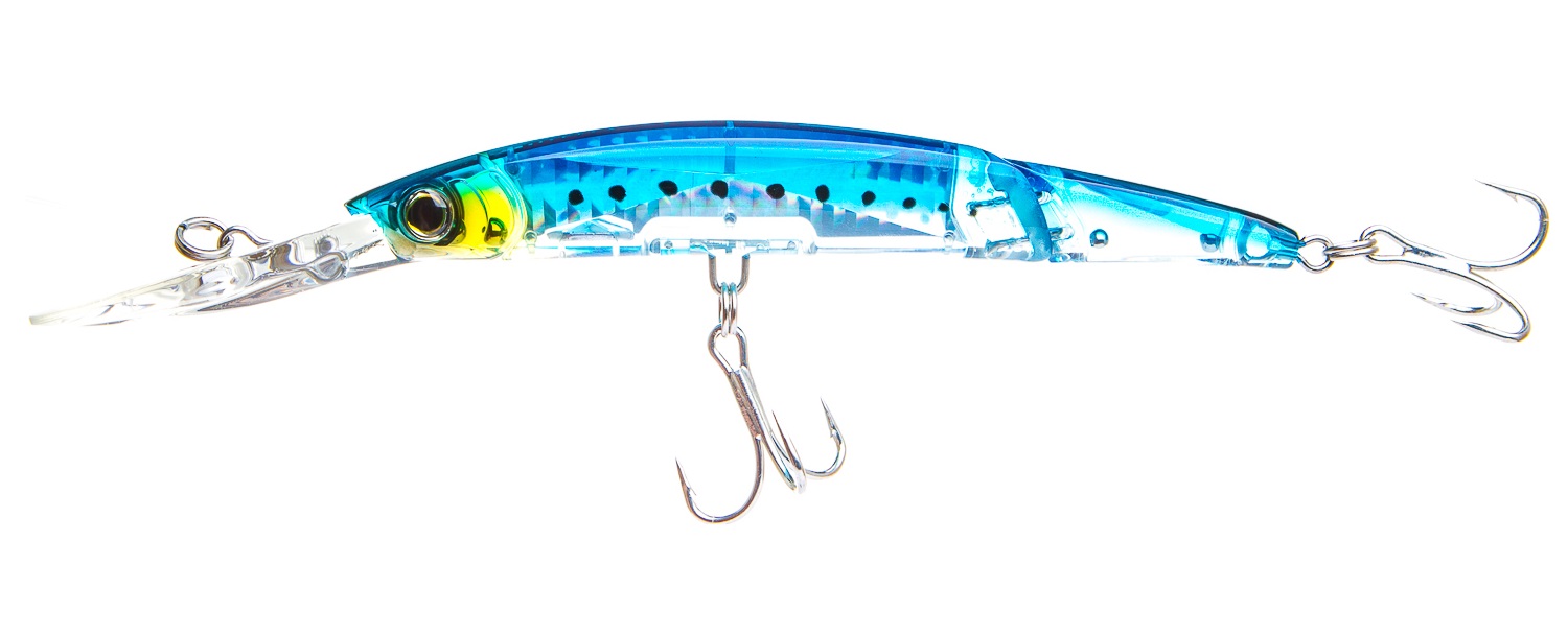 

Воблер F1155 GHIW Yo Zuri CRYSTAL 3D MINNOW DEEP DIVER JOINTED 130F, Голубой, Приманки