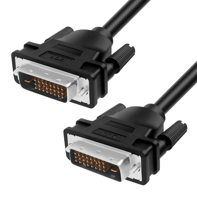 

Кабель DVI - DVI Greenconnect GCR-DM2DMC 5.0m, Черный, GCR-DM2DMC 5.0m