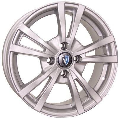 

Колесный диск R14 4x100 5,5J ET43 D60,1 Tech-Line 1404 S (Venti), Серебристый