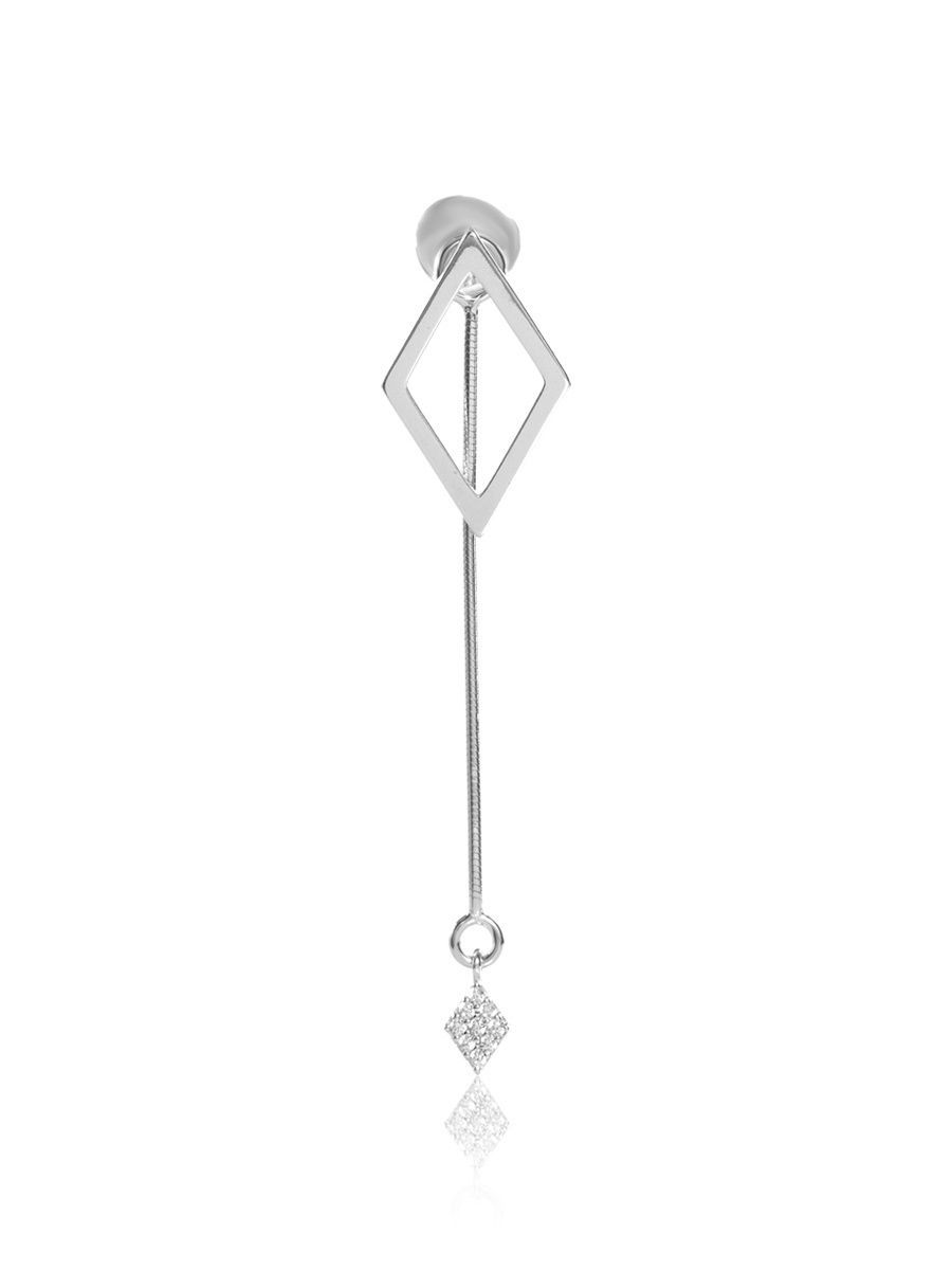 

Серьги-подвески из серебра с фианитом TOP CRYSTAL 40455419, 40455419