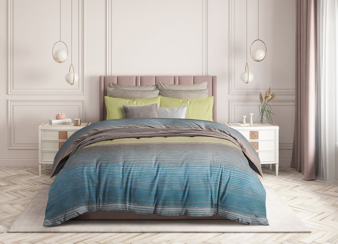 

Комплекты постельного белья, сатин Guten Morgen "Stillwater"; Семейный наволочки 70 х 70 (