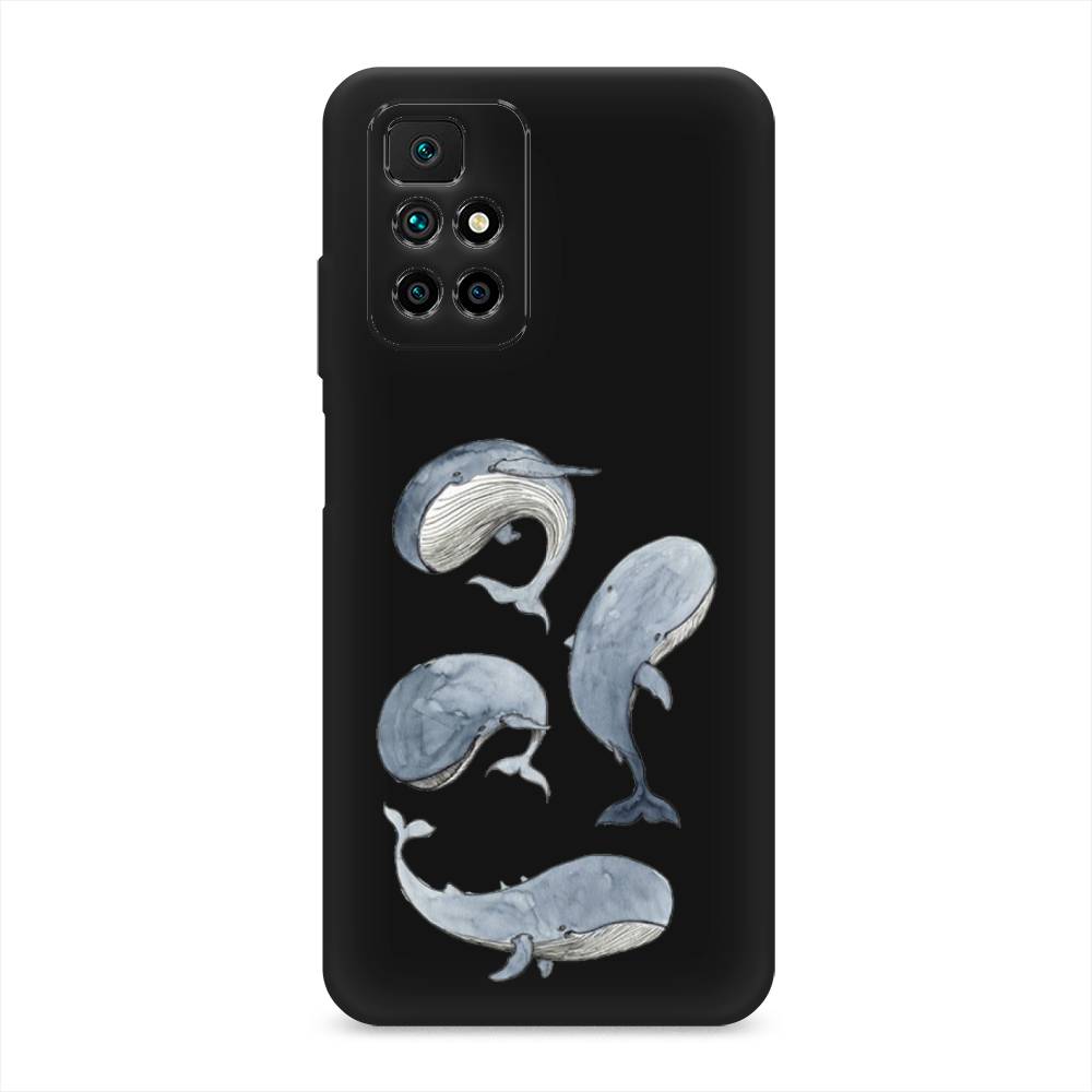 

Чехол Awog на Xiaomi Redmi 10 "Киты", Разноцветный, 311352-1