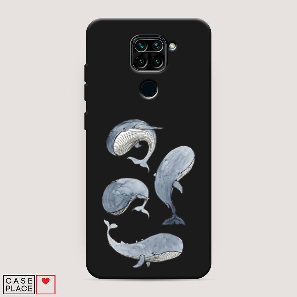 

Чехол Awog на Xiaomi Redmi 10X 4G/Note 9 "Киты", Разноцветный, 38252-1