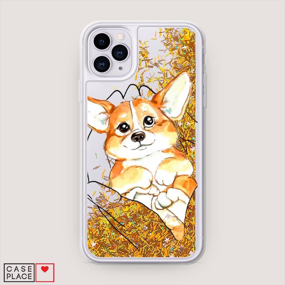 

Чехол Awog на Apple iPhone 11 Pro / Айфон 11 Pro "Корги в ладошках", 12390-1