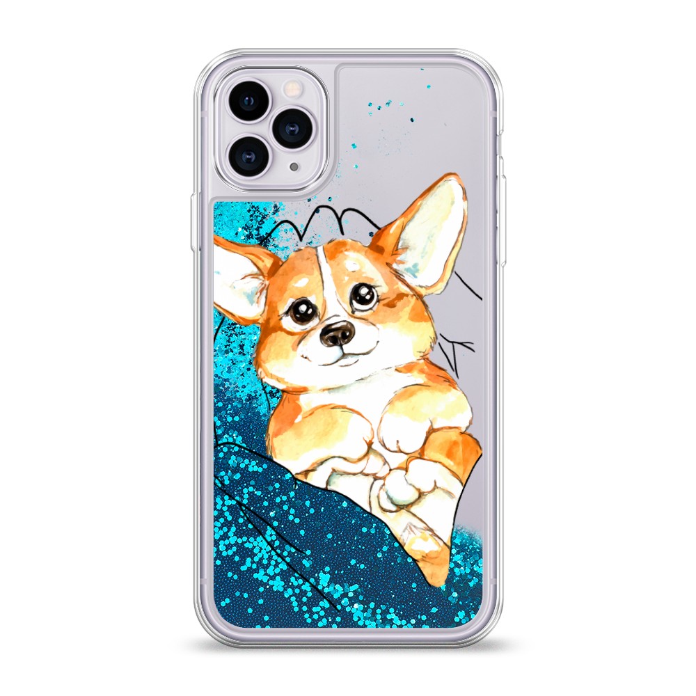 

Чехол Awog на Apple iPhone 11 Pro / Айфон 11 Pro "Корги в ладошках", Разноцветный, 12393-1