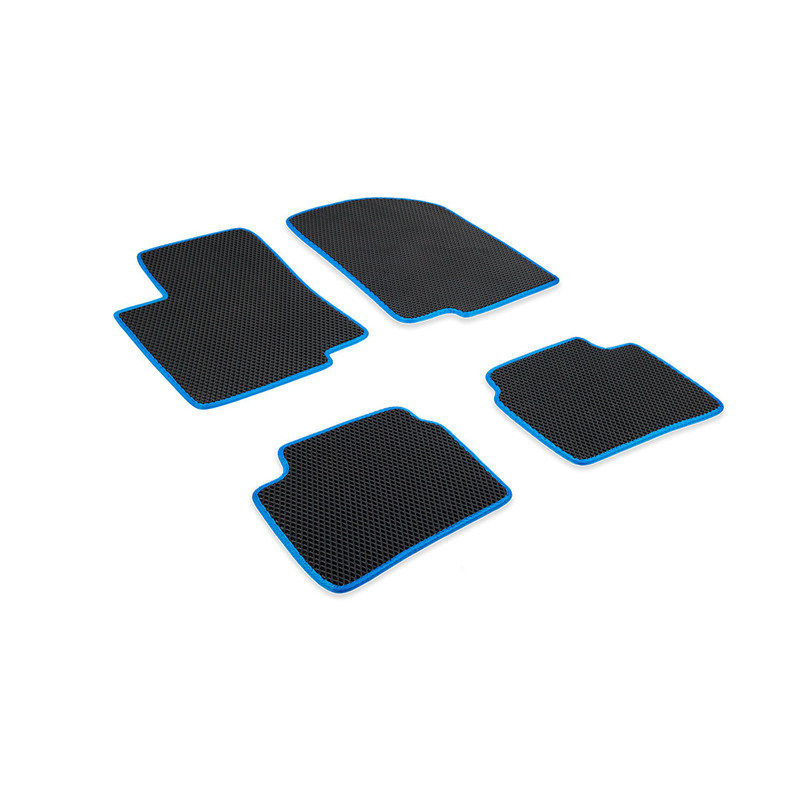 

Комплект ковриков в салон CellMat ЭВА Митсубиси Эклипс G2, черный-синий, Eclipse G2