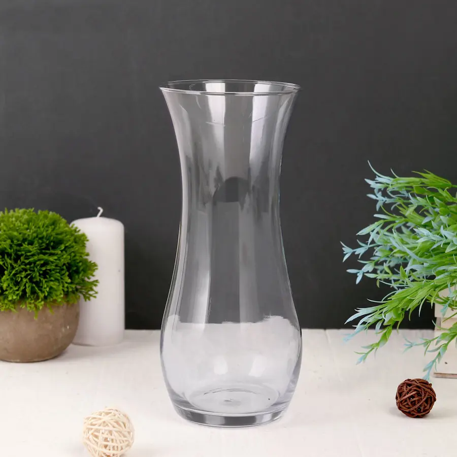 

Ваза Flora стекло цвет прозрачный 25.5 см