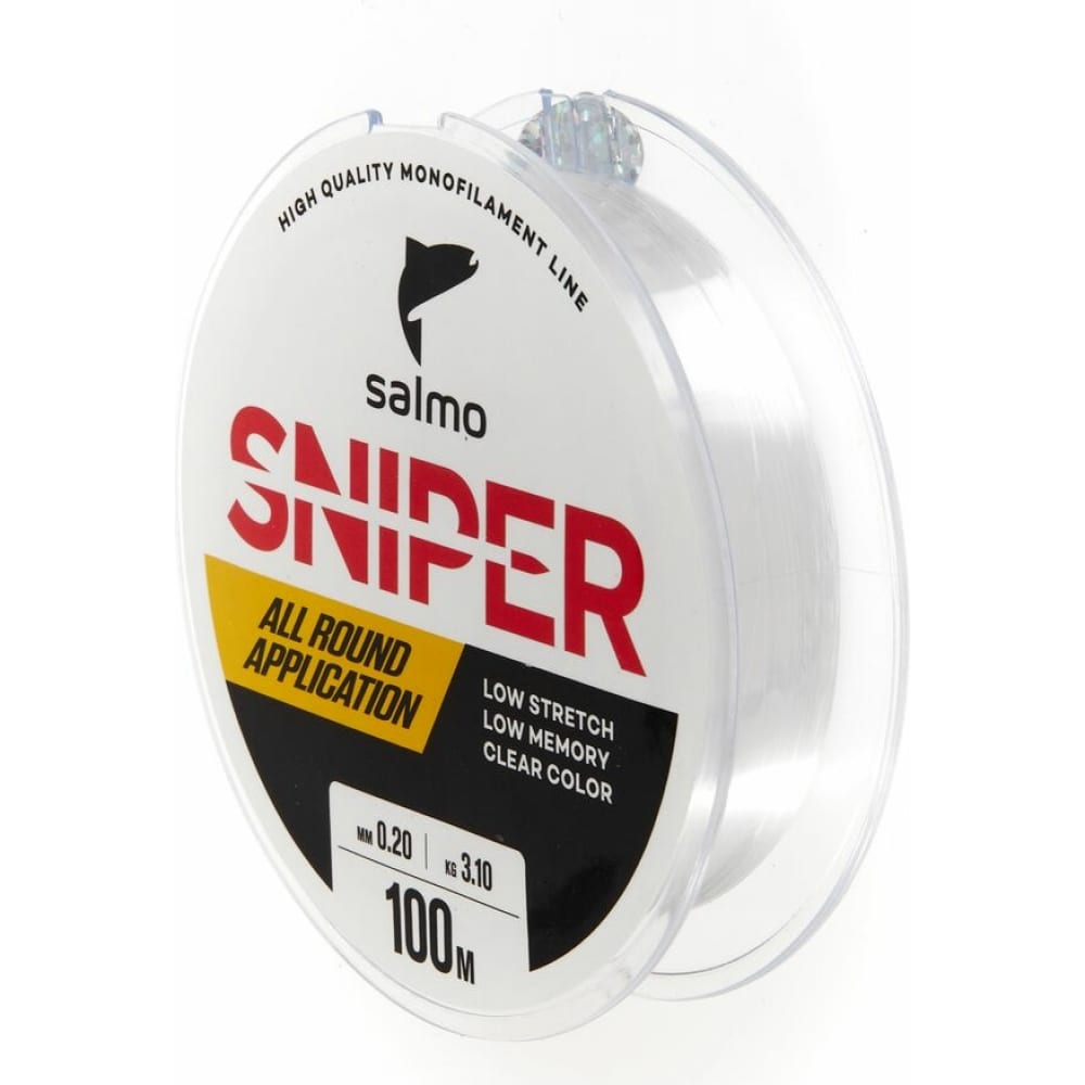 

Монофильная леска Salmo Sniper Clear 100/020
