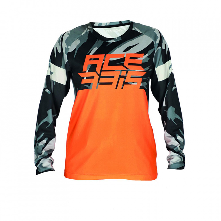 

Джерси детское Acerbis MX J-Kid Four Orange Grey XS, 0025044.207.061, Белый;оранжевый;серый;черный, MX J-Kid Four