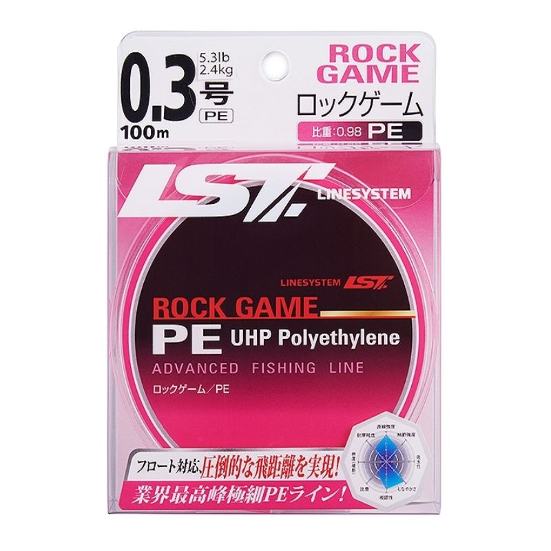

Шнур Linesystem Rock Game PE, Розовый, Rock Game